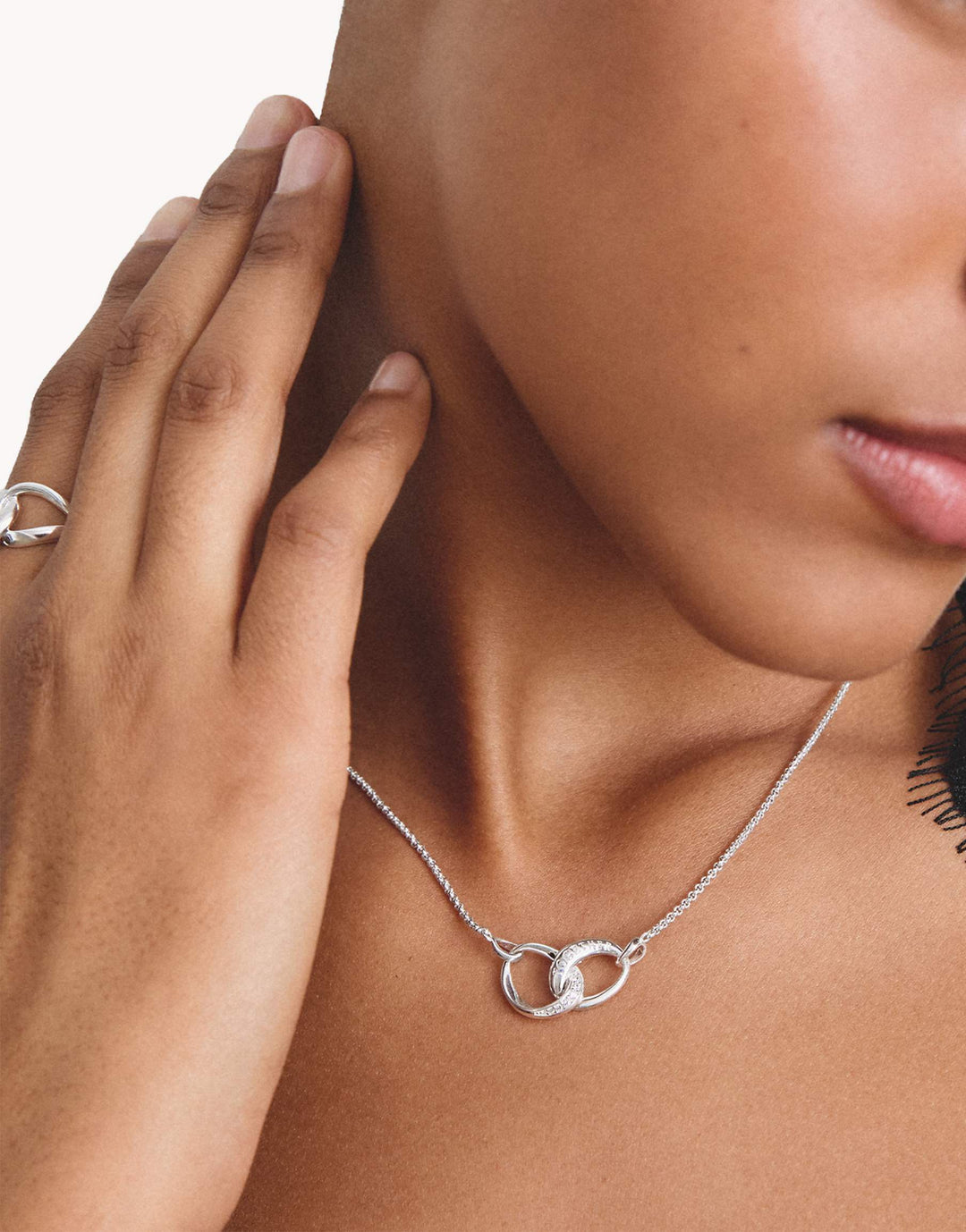 Thomas Sabo Silver Together Necklace