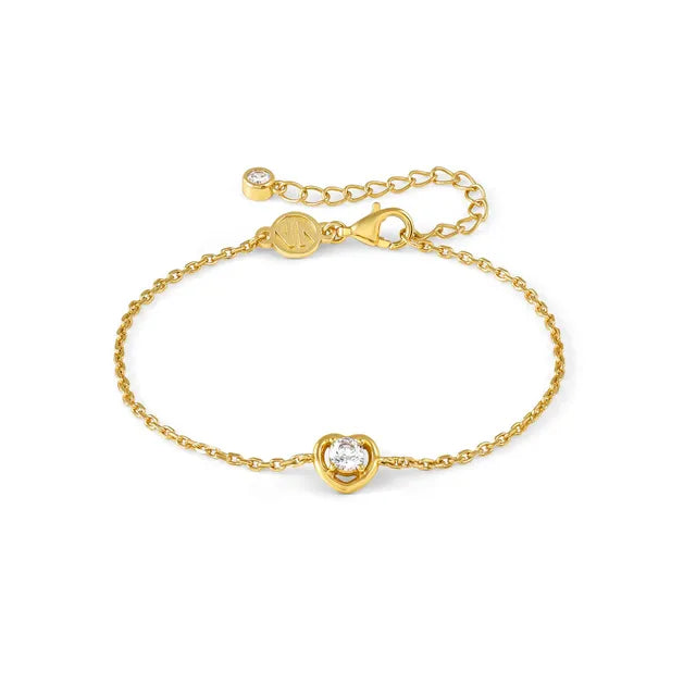 Nomination Gold Cosmiclove Heart Bracelet