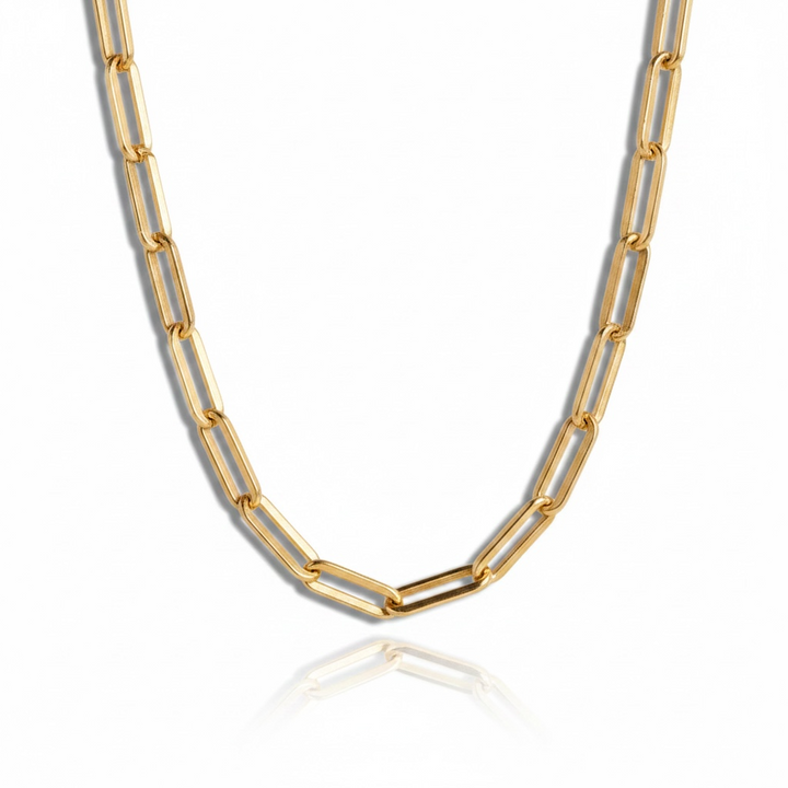 Mococo Gold Link Chain Necklace