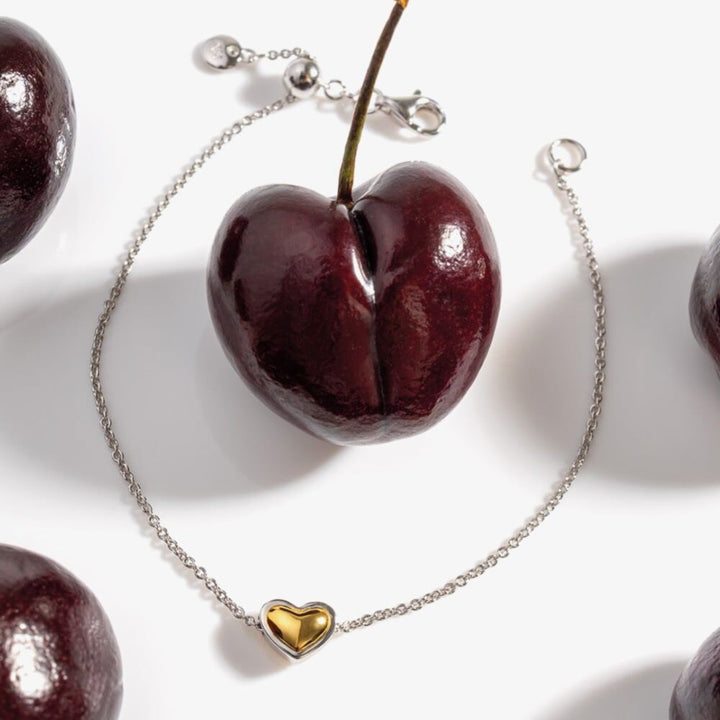 Kit Heath Heart of Gold Slider Mixed Metal Bracelet
