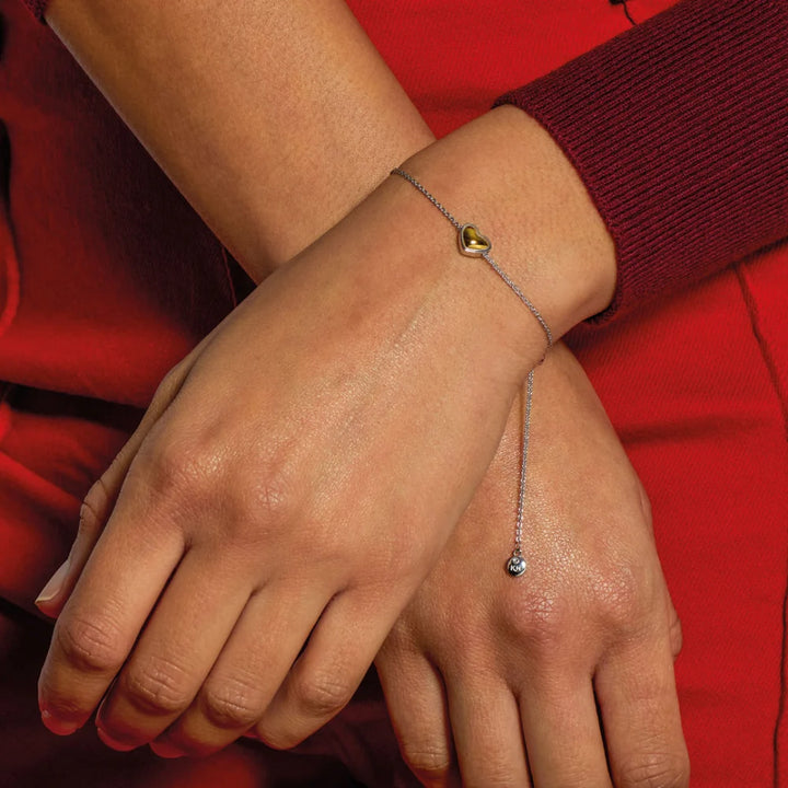 Kit Heath Heart of Gold Slider Mixed Metal Bracelet