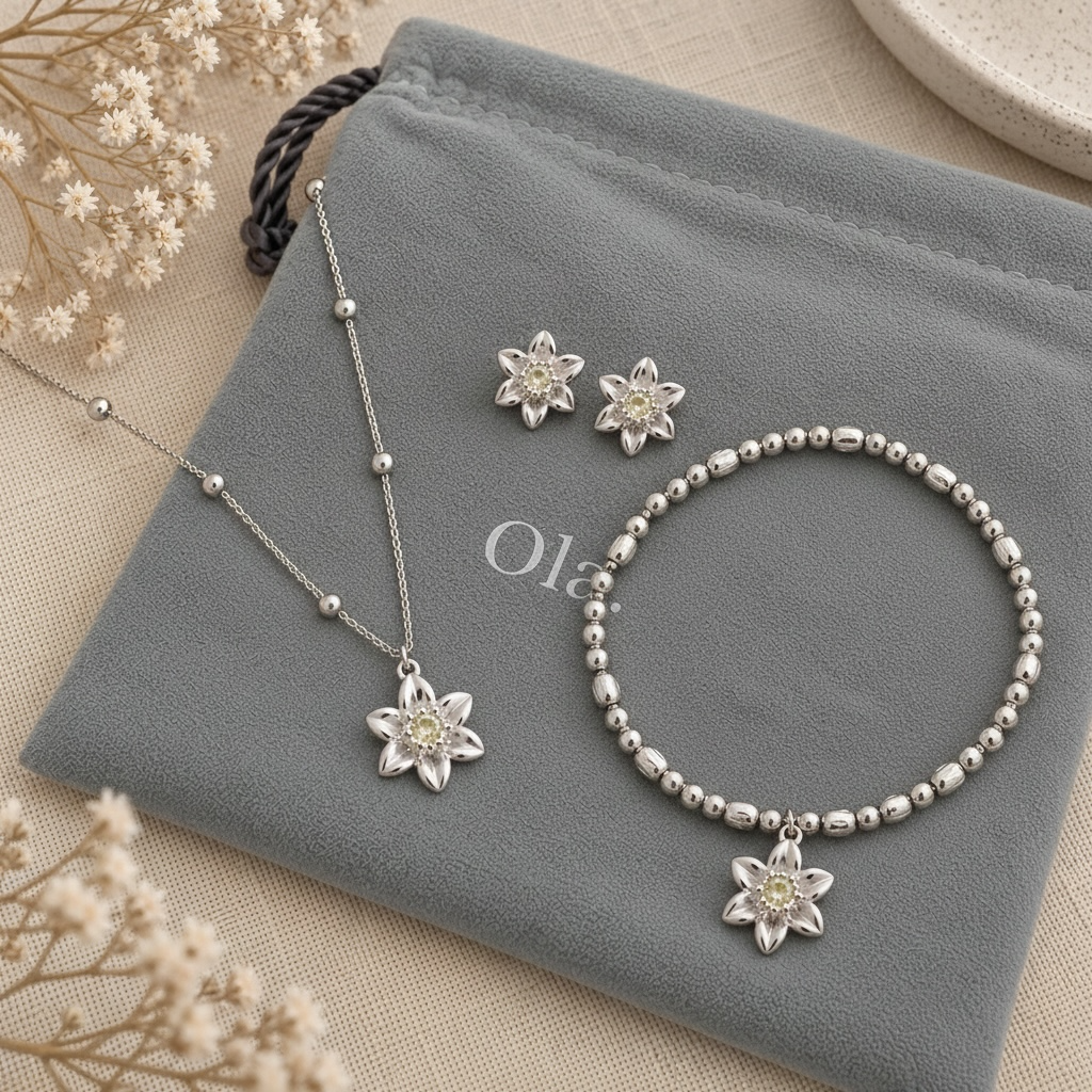 Ola Daffodil Jewellery Set