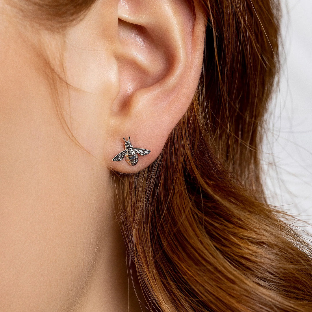 Clogau Honey Bee Earrings