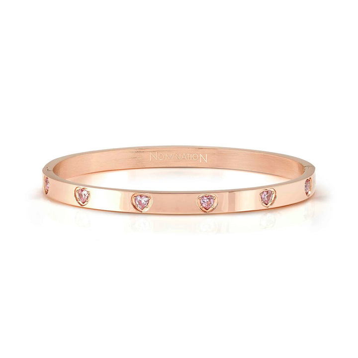 Nomination Rose Gold Pink Heart Pretty Bracelet