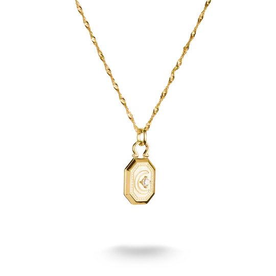 Thomas Sabo Gold 18k Gold Plated Moon Necklace Elyndra - MococoThomas SaboKE2334-414-14-L50VNecklaces