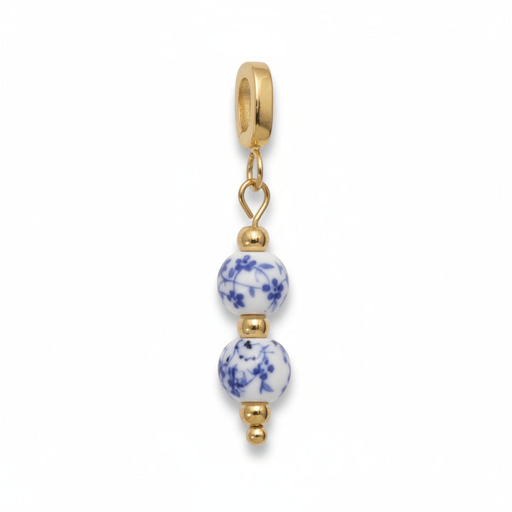 Mococo Gold Decorative Elegant Ceramic Charm