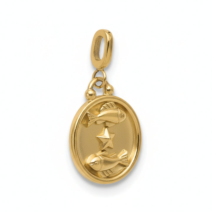 Mococo Gold Piscies Clip-On Charm