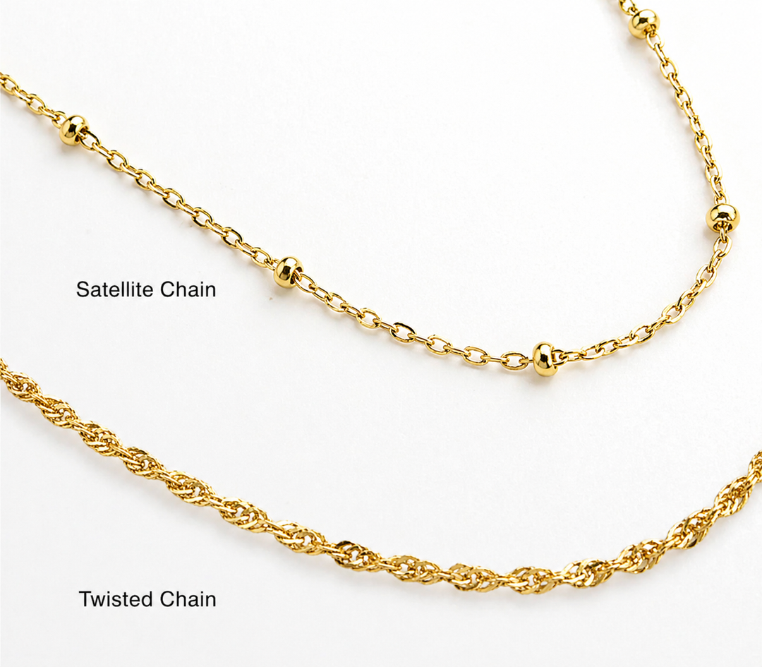 Mococo Gold Birthstone Necklace