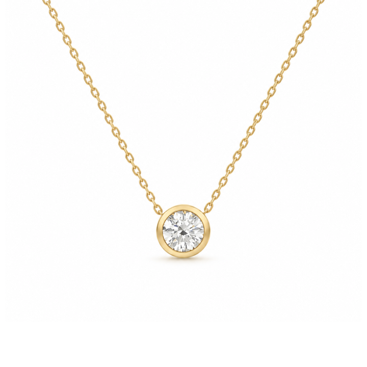 Mococo Fine 9ct Solid Gold Necklace