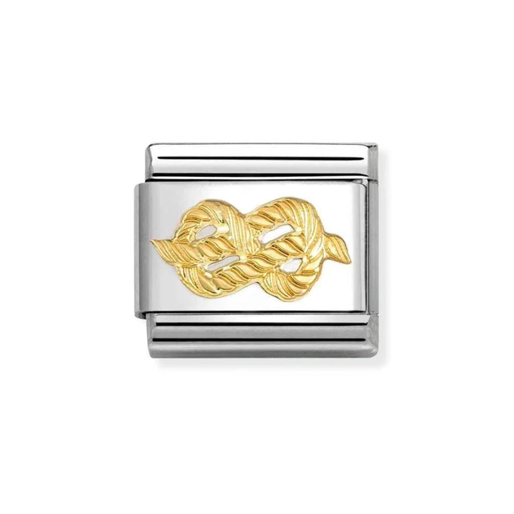 Nomination Classic Gold Infinity Knot Charm