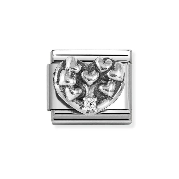 Nomination Classic Silver Tree of Life Heart Charm