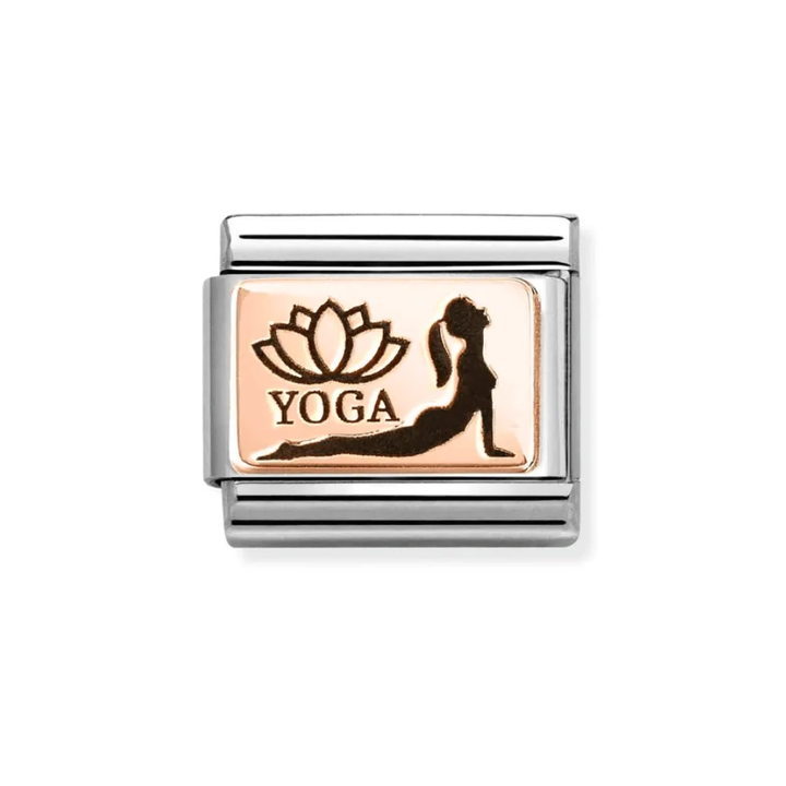 Nomination Classic Rose Gold Yoga Charm