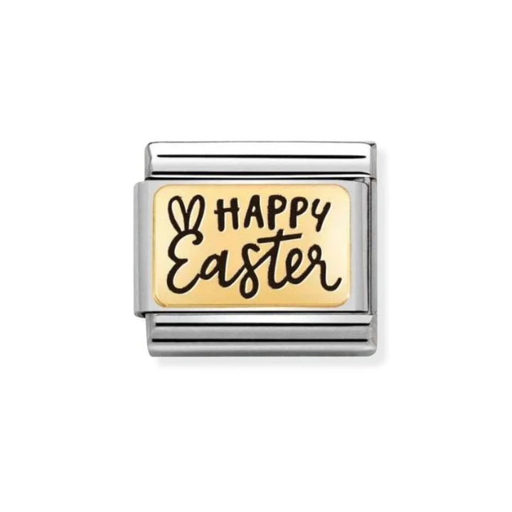 Nomination Classic Gold Happy Easter Charm