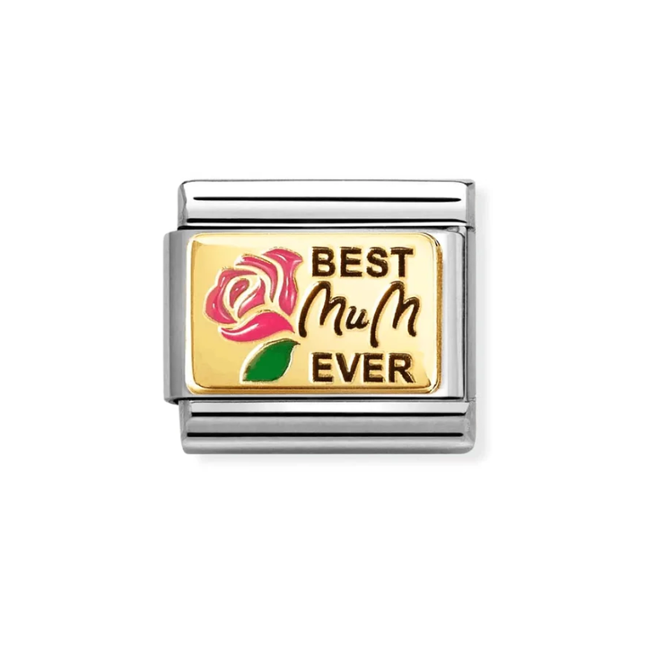 Nomination Classic Gold Best Mum Ever Charm