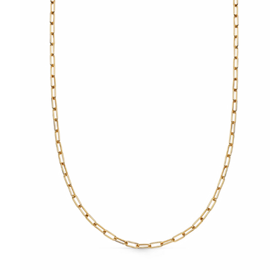 Astley Clarke Gold Paperclip Chain Necklace