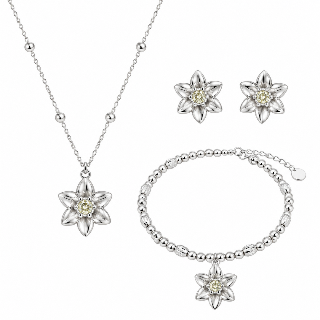 Ola Daffodil Jewellery Set