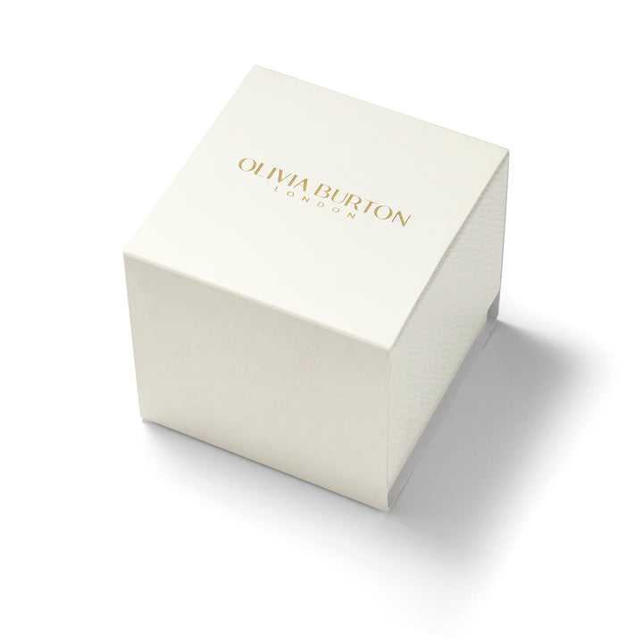 Olivia Burton Blue Classic Bee Leather Watch