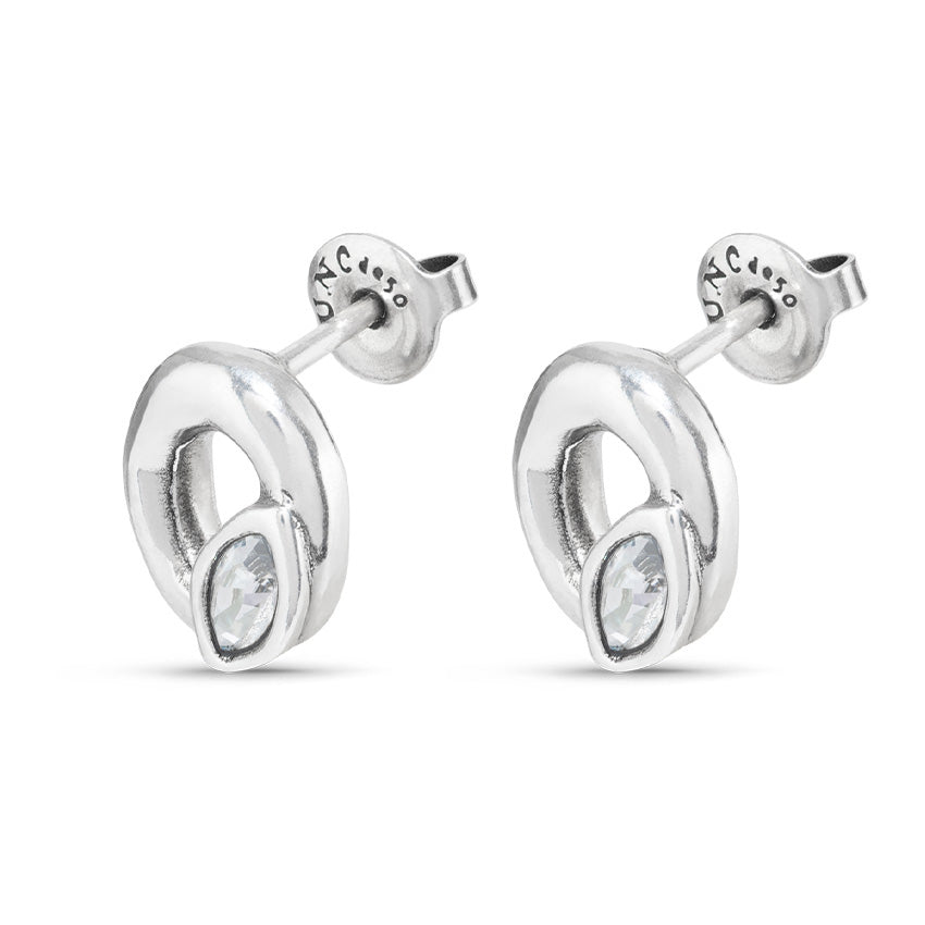 UNOde50 Silver Details Grateful Earrings
