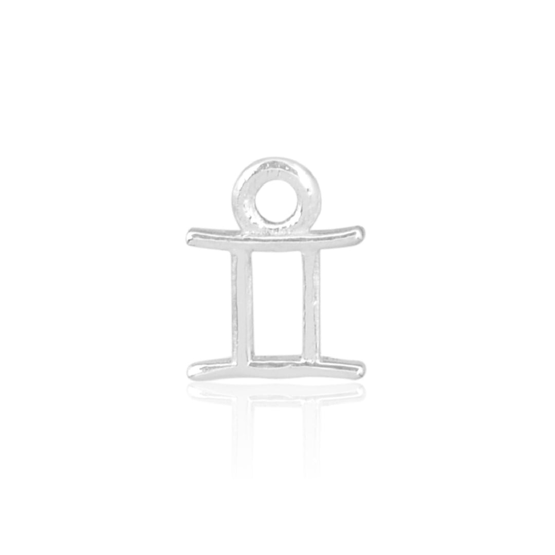 Mococo Welded Forever  Silver Gemini Charm (Twins)