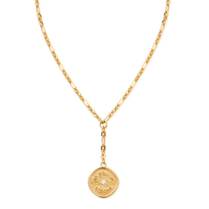 ChloBo Gold My Soul Is Strong Necklace