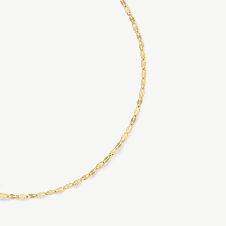 D.Louise Dainty Necklace 18cm Gold - Mococo