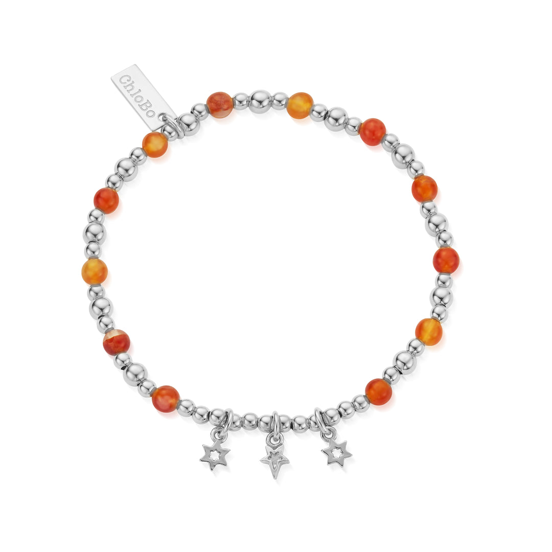Chlobo Silver Divine Courage Bracelet