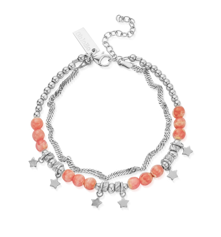 Chlobo Silver Gratitude And Abundance Bracelet