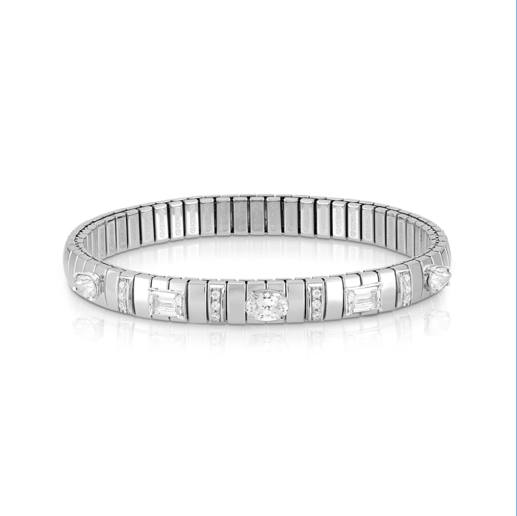 Nomination Silver XTE Cubic Zirconia Bracelet