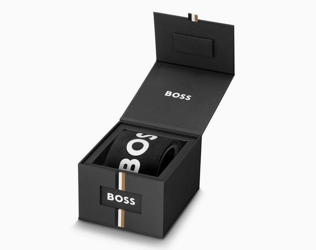 Boss Skytraveller Two-Tone Chronograph Watch