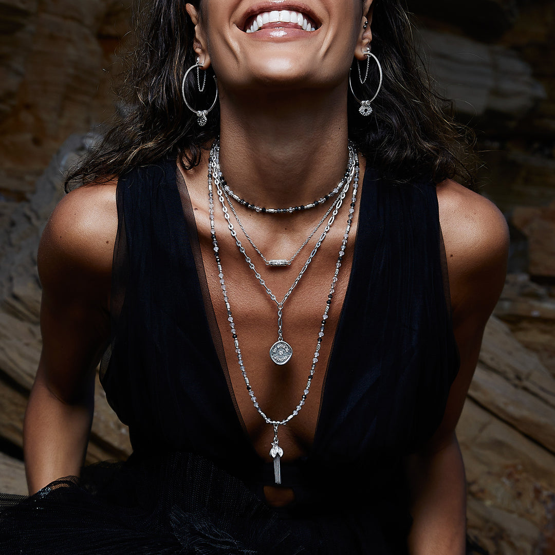 ChloBo Silver My Soul Is Strong Necklace