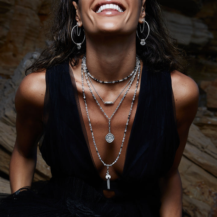 ChloBo Silver My Soul Is Strong Necklace