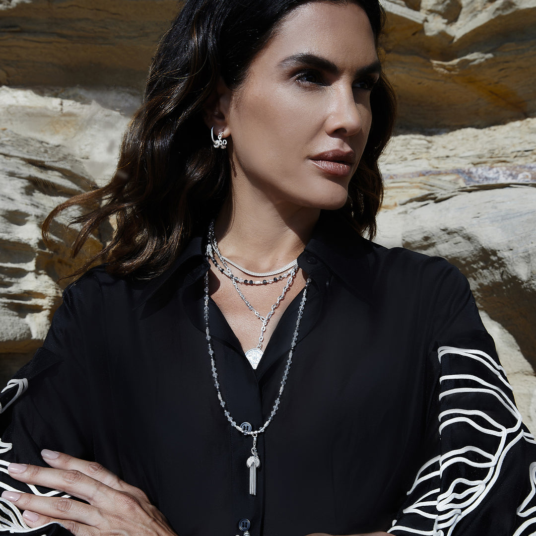 ChloBo Silver My Soul Is Strong Necklace