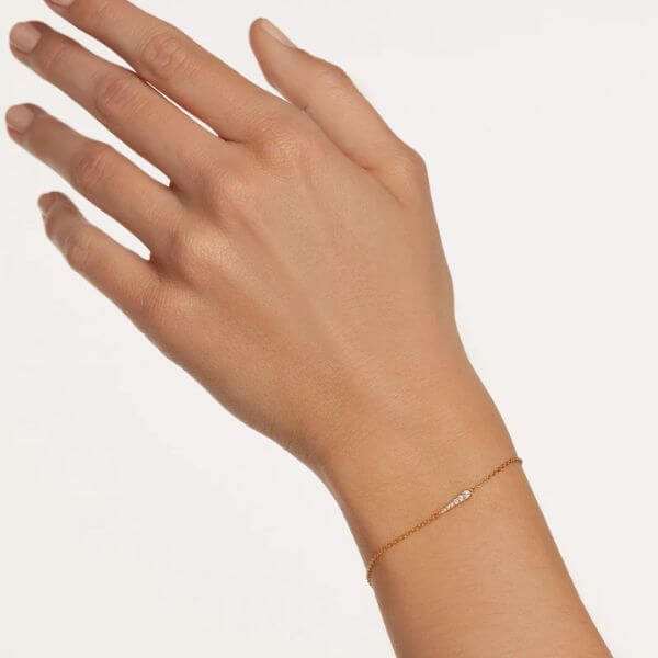 PDPAOLA Gold Peak Bracelet
