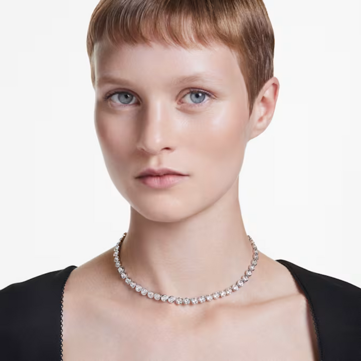 Swarovski Silver Imber Tennis Necklace