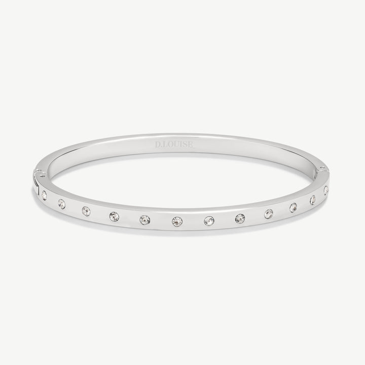 D.Louise Eternity Bangle Slim Gold - Mococo