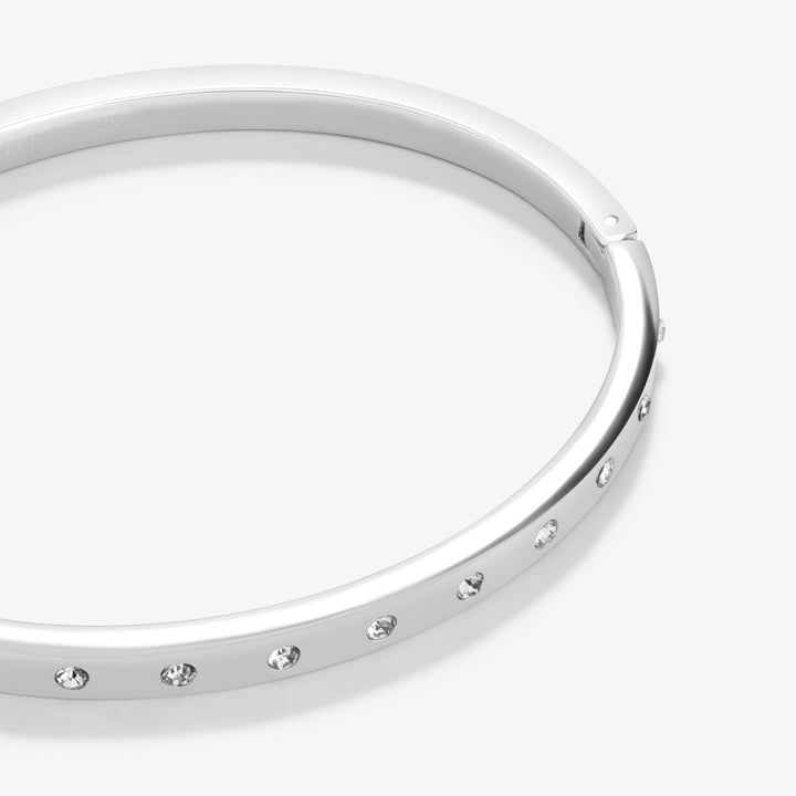 D.Louise Eternity Bangle Slim Gold - Mococo
