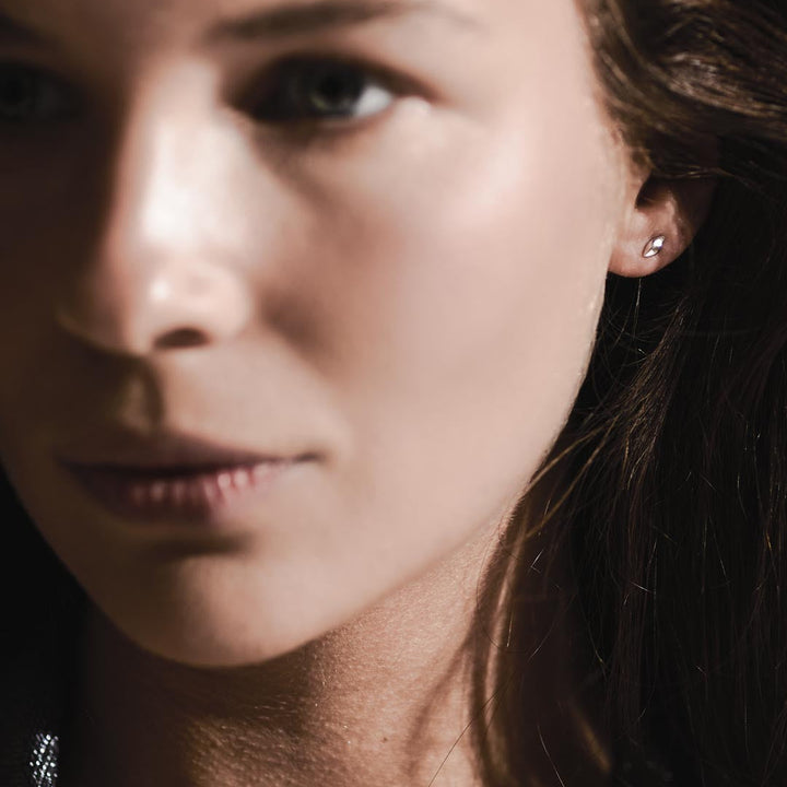 Kit Heath Glint Mini Stud Earrings Sterling Silver