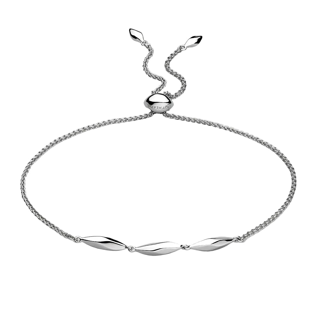 Kit Heath Glint Triplet Toggle Bracelet Sterling Silver