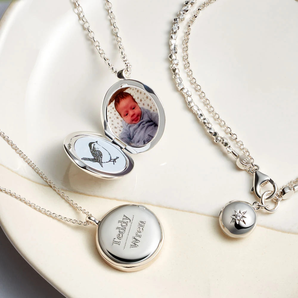 Astley Clarke Star-Set Locket Bracelet