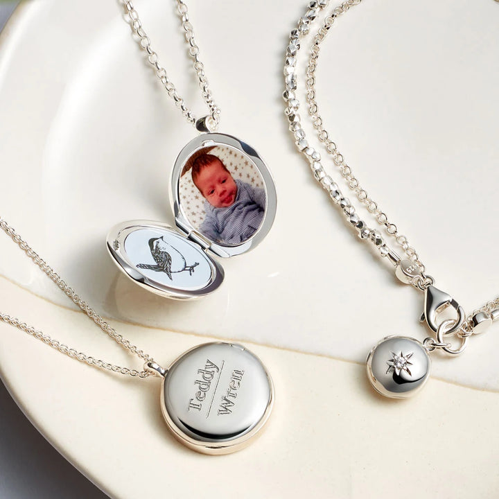 Astley Clarke Star-Set Locket Bracelet