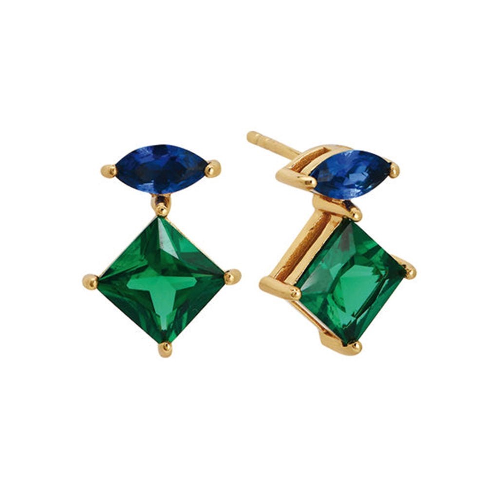 Amelia Scott Gold Esme Stud Earrings - MococoAmelia ScottAS22TRE28/WEBEarrings