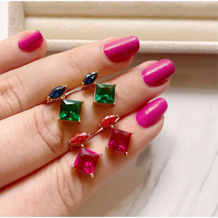 Amelia Scott Gold Esme Stud Earrings - MococoAmelia ScottAS22TRE28/WEBEarrings
