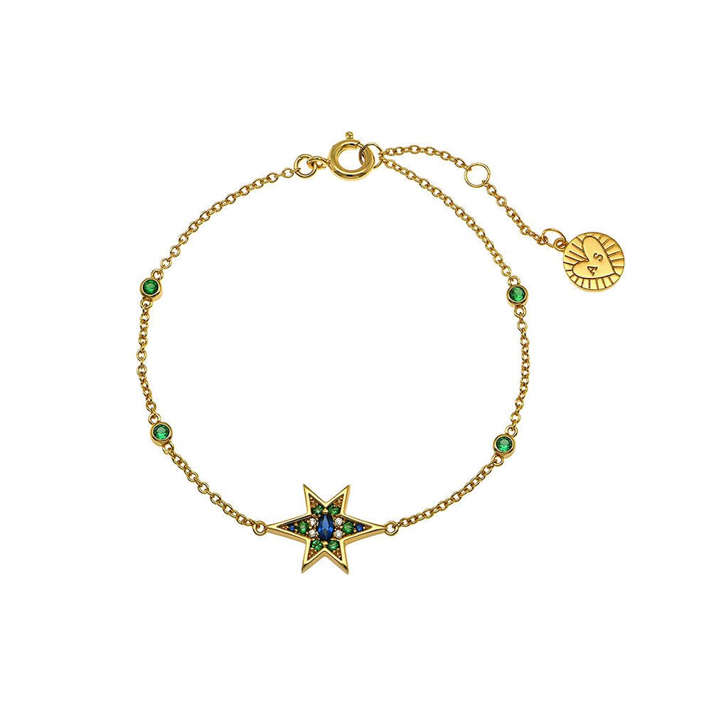 Amelia Scott Gold Nova North Star Chain Bracelet - MococoAmelia ScottAS22SGB01/WEBBracelets