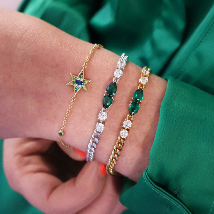 Amelia Scott Gold Nova North Star Chain Bracelet - MococoAmelia ScottAS22SGB01/WEBBracelets