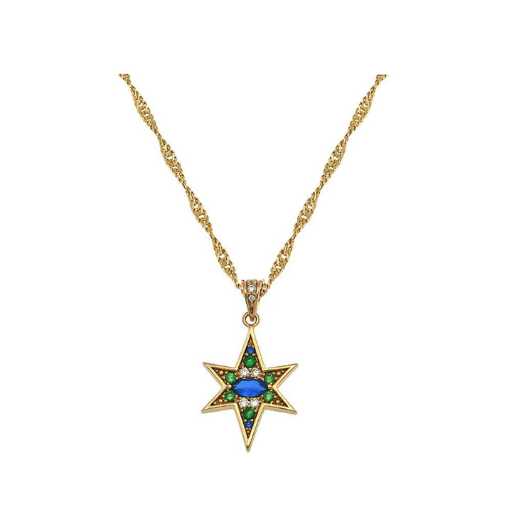 Amelia Scott Gold Nova North Star Pendant Necklace - MococoAmelia ScottAS22SGN01/WEBNecklace