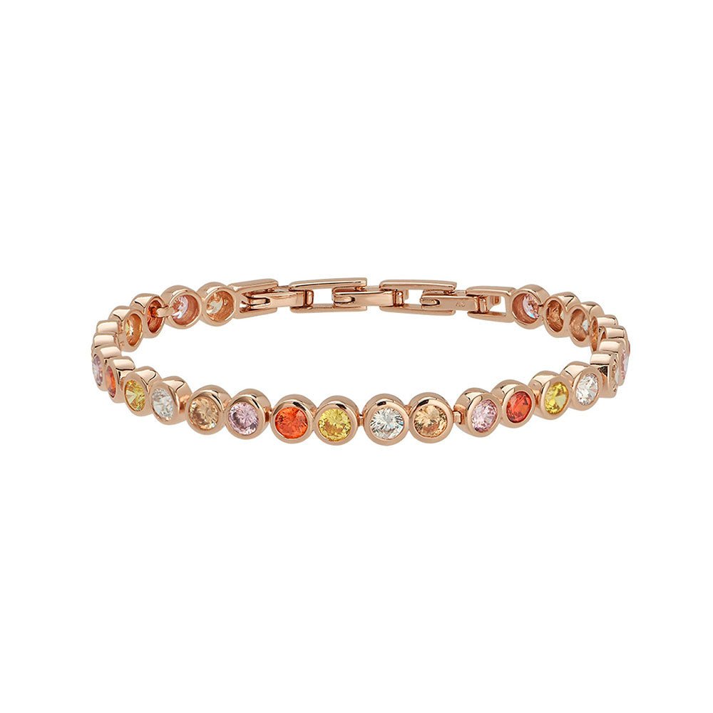 Amelia Scott Rose Gold Dotty Tennis Sunset Bracelet - MococoAmelia ScottAS22TRB10/WEBBracelets