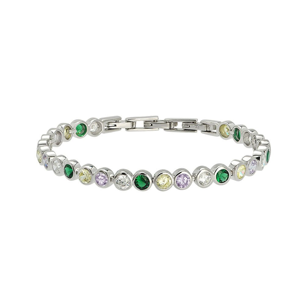 Amelia Scott Silver Dotty Tennis Popsicle Bracelet - MococoAmelia ScottAS22TRB11/WEBBracelets