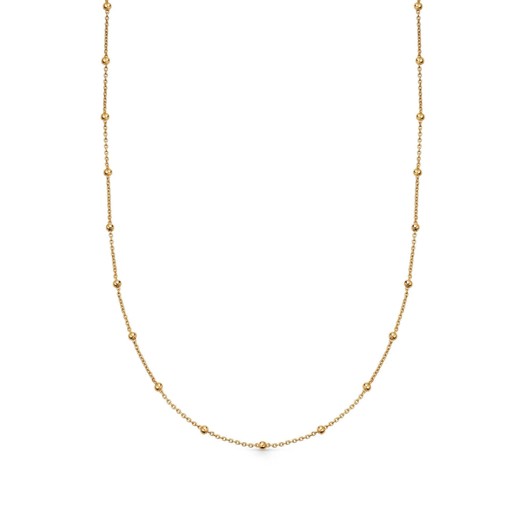Astley Clarke Aurora Bead-Detail Chain Necklace - 18ct Gold Vermeil - MococoAstley Clarke57034YNONOSNecklaces