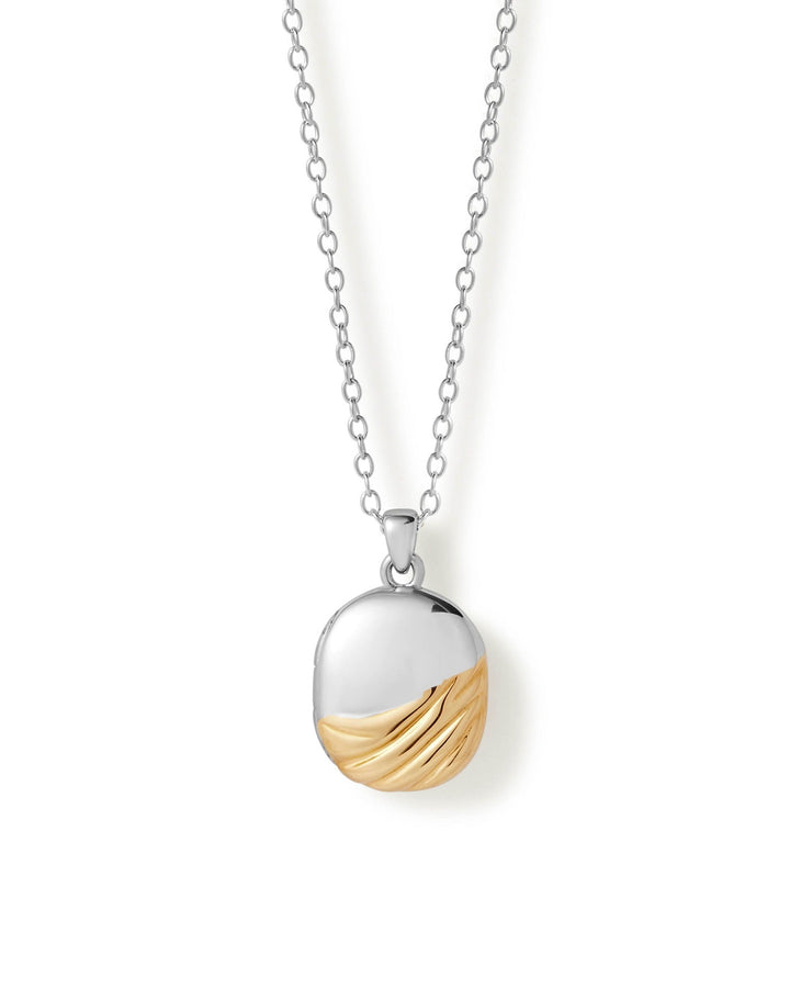 Astley Clarke Aurora Weave Mixed Metal Locket Necklace - MococoAstley Clarke62041MMUNOS5060504751803Necklaces