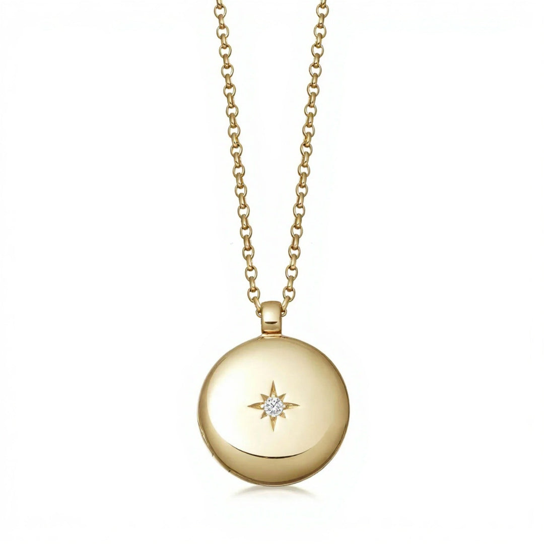 Astley Clarke Gold Biography Medium Locket Necklace - MococoAstley Clarke42044YNONOSNecklace